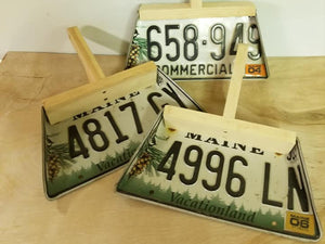 License Plate Dust Pan