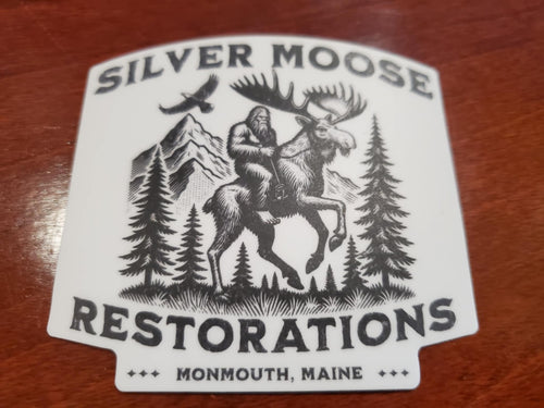 Sasquatch Moose Sticker