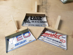 Vintage Dealer Plate Dust Pan – Silver Moose Restorations